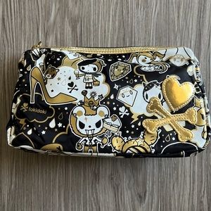 Tokidoki 24 Karat Collection Makeup Pouch Accessories Bag